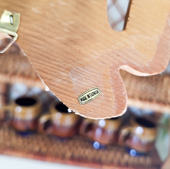 Vintage ceramic mug set + Mug wall hook - Picture 9 of 9